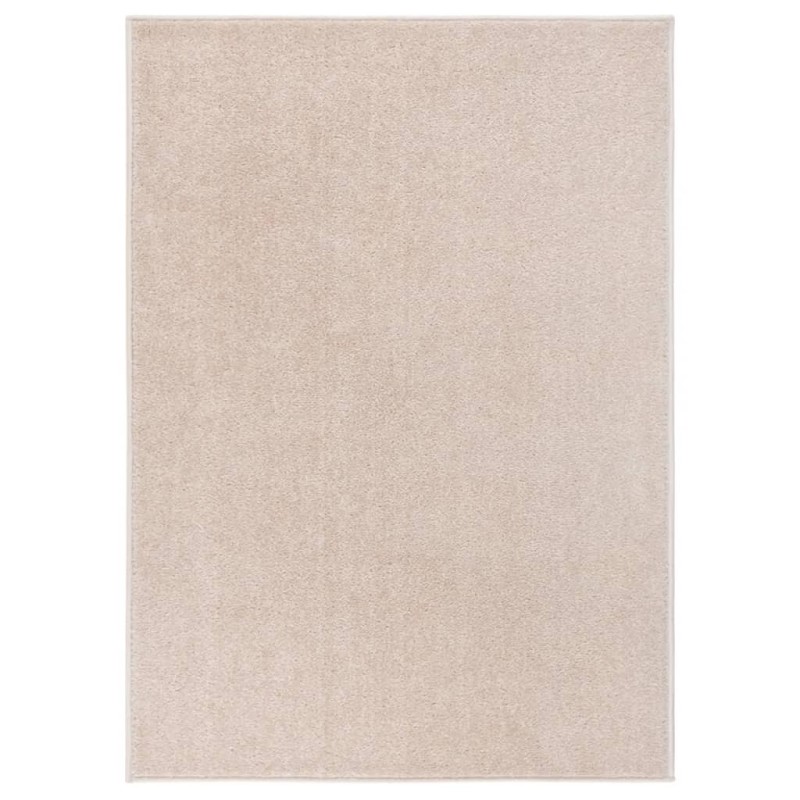 Tapis à poils courts 120x170 cm Beige foncé Tapis à poils courts 120x170 cm Beige foncé