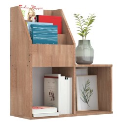 Porte-revue pour enfants Chêne sonoma Bois d’ingénierie 