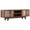 Meuble TV Bois d'acacia massif Vintage 118 x 30 x 40 cm 