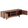 Meuble TV Bois d'acacia massif Vintage 118 x 30 x 40 cm 
