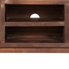 Meuble TV Bois d'acacia massif Vintage 118 x 30 x 40 cm 