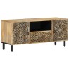 Meuble TV 105x33x46 cm Bois massif de manguier 