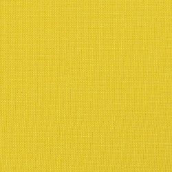 Fauteuil avec repose-pied Jaune clair 60 cm Tissu 