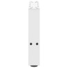 Pieds de table basse Blanc 2 pièces 30 x (30-31) cm Acier 