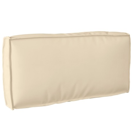 Ensemble de coussins de palette 2 pièces en tissu oxford beige 