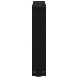 Pieds de table basse en V 2 pièces Noir 30 x (30-31,3) cm Acier 