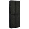 Armoire à chaussures Noir 60x30x166 cm Tissu 