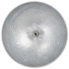Lampe suspendue Blanc et argenté Ø50 cm E27 
