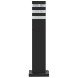 Lampadaire d'extérieur noir 50 cm aluminium 