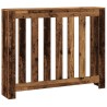 Cache-radiateur vieux bois 104x20x82 cm bois d'ingénierie 