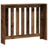Cache-radiateur vieux bois 104x20x82 cm bois d'ingénierie 