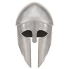 Casque de guerrier grec antique pour GN Argenté Acier 