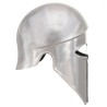 Casque de guerrier grec antique pour GN Argenté Acier 