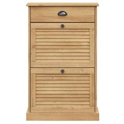 Armoire à chaussures VIGO 60x35x96 cm bois massif de pin 