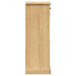 Armoire à chaussures VIGO 60x35x96 cm bois massif de pin 