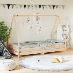 Cadre de lit pour enfant 90x190 cm Bois de pin massif 