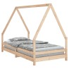 Cadre de lit pour enfant 90x190 cm Bois de pin massif 