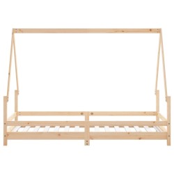 Cadre de lit pour enfant 90x190 cm Bois de pin massif 
