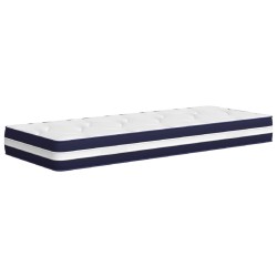 Matelas à ressorts ensachés dureté moyenne 80x200 cm 