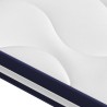 Matelas à ressorts ensachés dureté moyenne 80x200 cm 