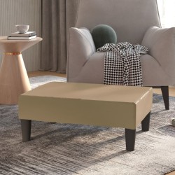 Repose-pied Cappuccino 78x56x32 cm Similicuir  