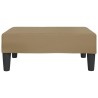 Repose-pied Cappuccino 78x56x32 cm Similicuir  