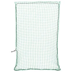 Filet pour remorque avec corde élastique vert 5x3,5 m PP 