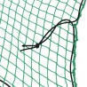 Filet pour remorque avec corde élastique vert 5x3,5 m PP 