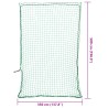 Filet pour remorque avec corde élastique vert 5x3,5 m PP 