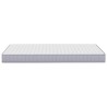 Matelas en mousse moyennement doux 140x190 cm 