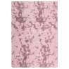 Tapis Shaggy à poils longs NAVARRA rose poudré 160x230 cm 