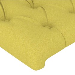 Têtes de lit 2 pcs Vert 72x7x78/88 cm Tissu 