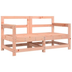 Chaises de jardin avec coussins lot de 2 bois massif douglas 