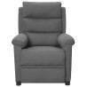 Fauteuil inclinable Gris clair Tissu 