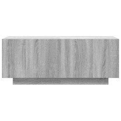 Meuble TV Sonoma gris 100x35x40 cm Bois d'ingénierie 