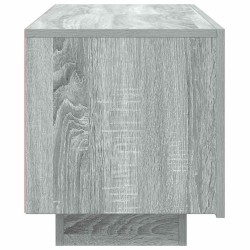 Meuble TV Sonoma gris 100x35x40 cm Bois d'ingénierie 