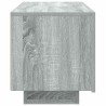 Meuble TV Sonoma gris 100x35x40 cm Bois d'ingénierie 