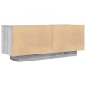 Meuble TV Sonoma gris 100x35x40 cm Bois d'ingénierie 