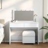 Coiffeuse avec LED blanc 100x40x120 cm 