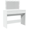 Coiffeuse avec LED blanc 100x40x120 cm 