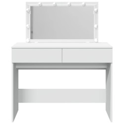 Coiffeuse avec LED blanc 100x40x120 cm 