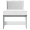 Coiffeuse avec LED blanc 100x40x120 cm 