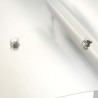 Capot de cheminée Acier inoxydable Argenté  