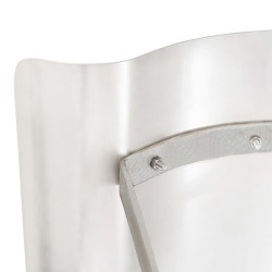 Capot de cheminée Acier inoxydable Argenté  