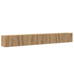Ensemble de meuble TV mural 3 pcs chêne artisanal 
