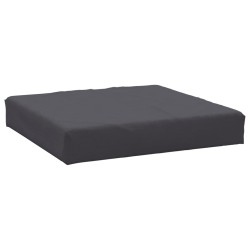 Coussins de palette lot de 2 anthracite tissu oxford 