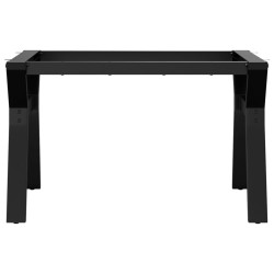 Pieds de table basse cadre en Y 70x60x43 cm acier 