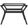 Pieds de table basse cadre en Y 70x60x43 cm acier 