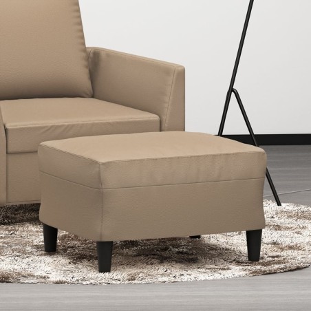 Repose-pied Cappuccino 60x50x41 cm Similicuir 