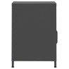 Tables de chevet 2 pcs Anthracite 35x35x51 cm Acier 